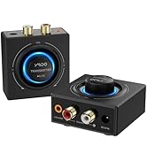 YMOO 2.4GHz Wireless Audio Transmitter and Receiver for TV, 25ms Low Latency, 200Ft Long Range, W...