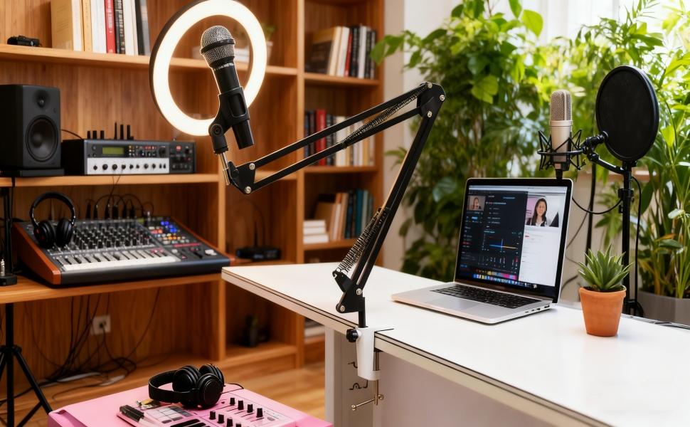 Mic Table Clamp Holder