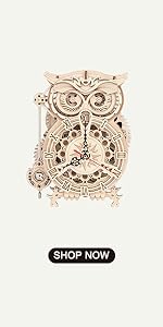 ROKR 3D Wooden Puzzles Model Kits for Adults Birthday Gift Mechanical Model Building Set Perpetual C...