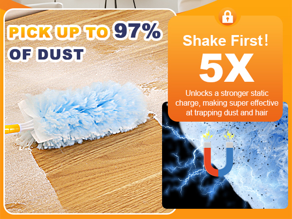 Duster Refill for Swiffer Duster, 360 Dusters Heavy Duty Refills 