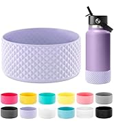 Soledea Protective Silicone Boot for 32-40 oz Hydroflask Water Bottles Anti-Slip Bottom Sleeve Co...