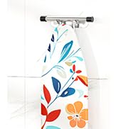Ironing Board Holder Wall Mount,Ironing Board Hanger with Removable Hooks, Laundry Rooms Stainles...