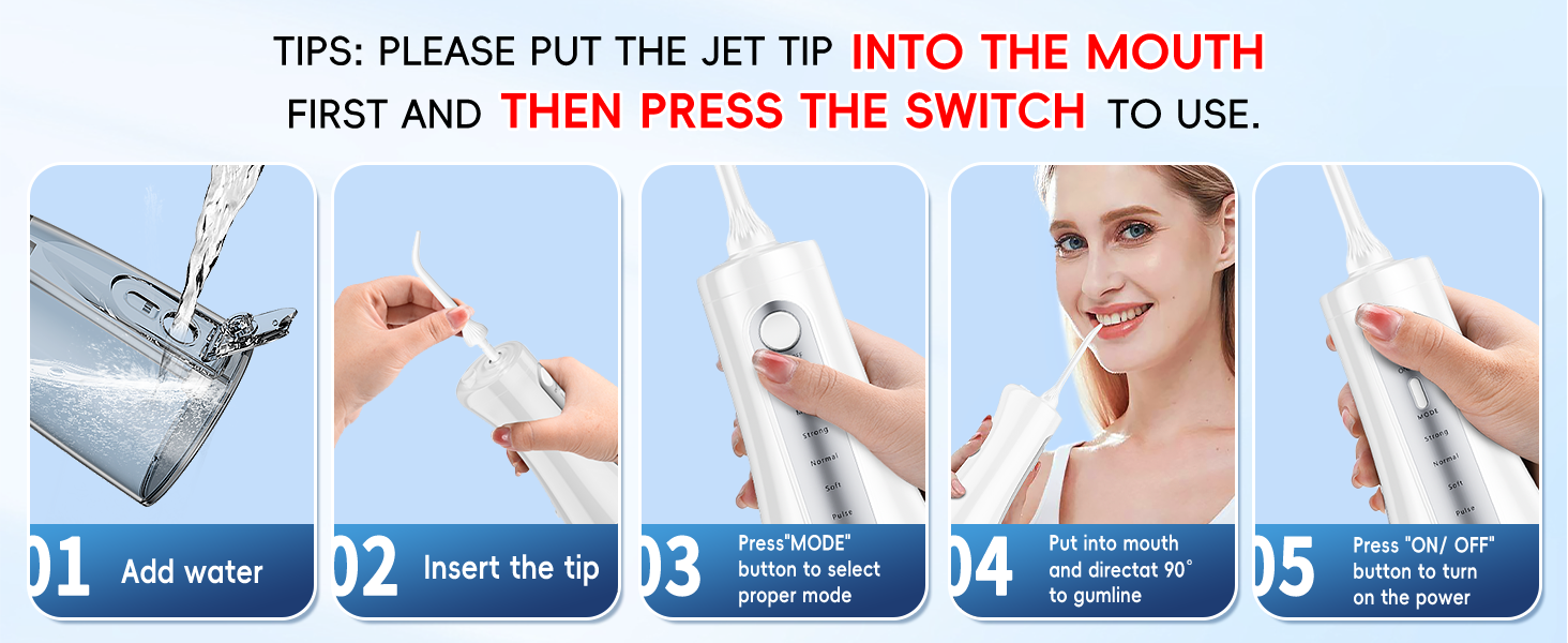 water flosser