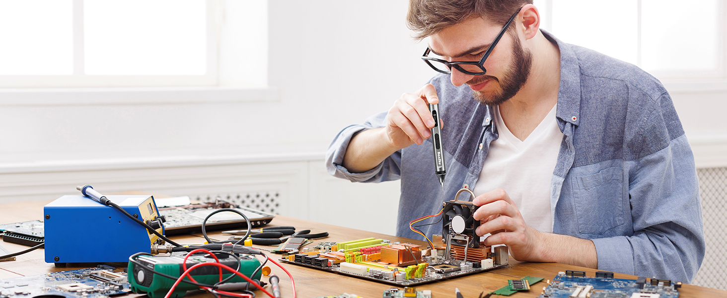 Professional small electric precision screwdriver set