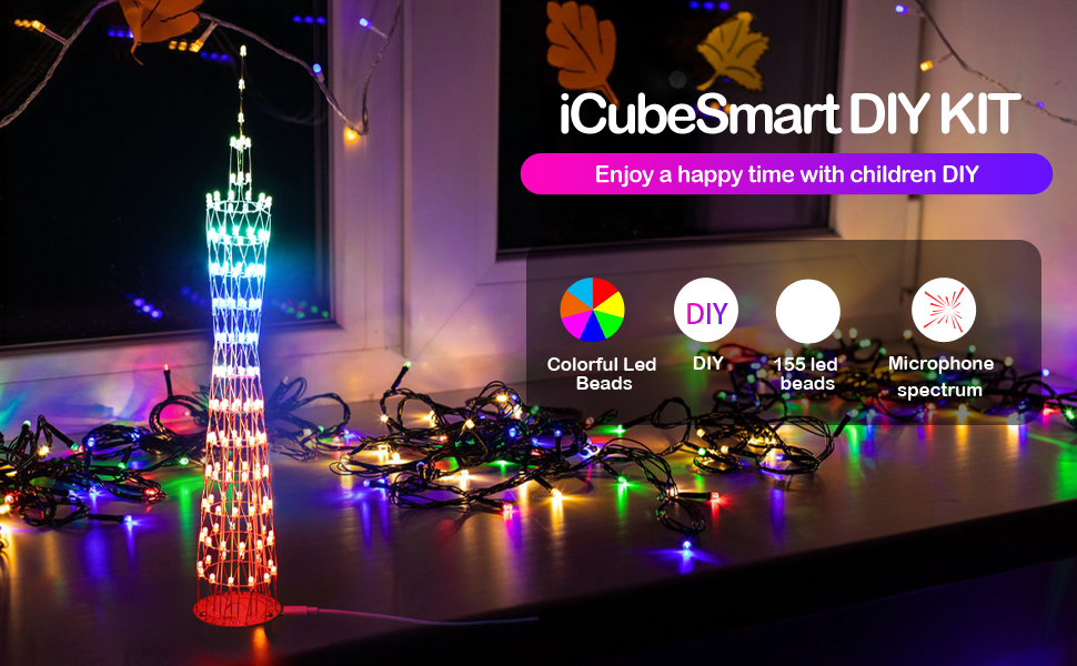 iCubeSmart Led Canton Tower DIY Electronic Kit