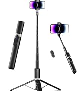 61&amp;#34; Tripod for iPhone, Selfie Stick for iPhone with Wireless Remote
