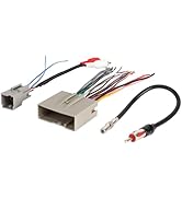NuIth Car Radio Stereo Wire Harness Connector Antenna Adapter for Ford 2006-2012, Lincoln 2006-20...