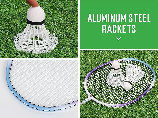 aluminum steel rackets