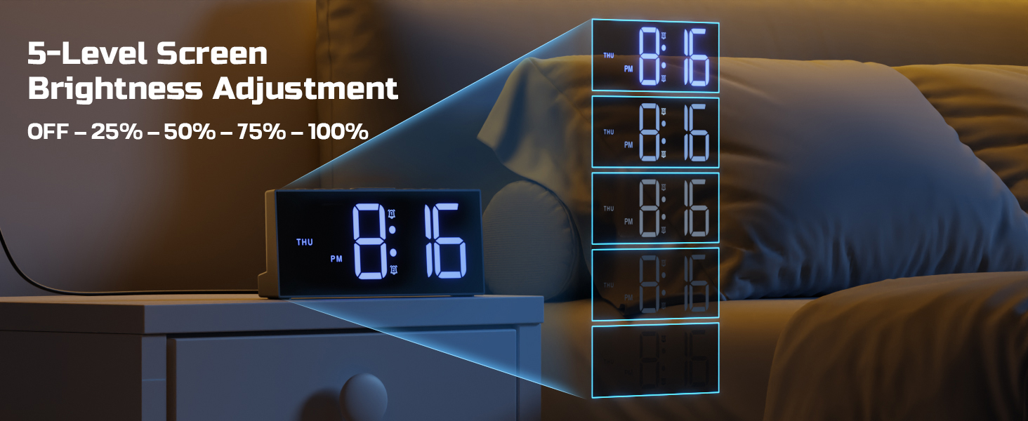 alarm clock digital