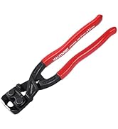 HAUTMEC 8 Inch Nail Puller Pliers Tool, High Leverage End Cutting Pliers, Nail Remover Tool with ...