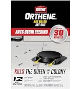 Ortho Orthene Ant Killer Ant Bait - Indoor Ant Killer, Kills the Queen and the Colony, 12 Bait St...