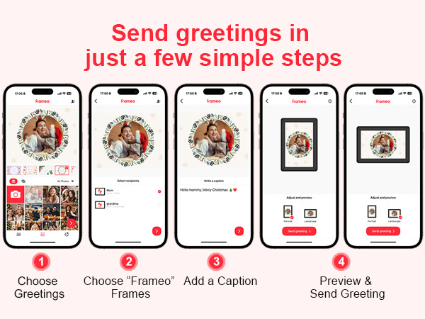 Frameo Digital Photo Frame 10.1 inch