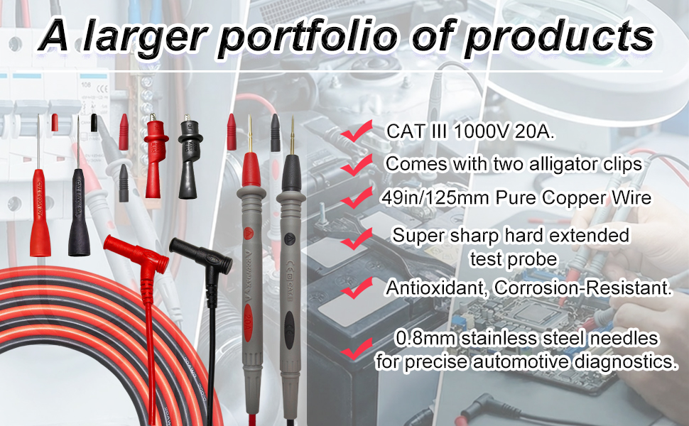 A larger portfolio of products