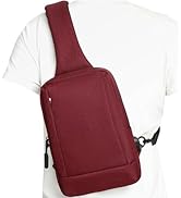 CAAORDKSO Messenger Bag Sling Bag Crossbody Shoulder Bag for Men Women Teen Travel Daily Work Sat...