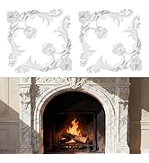 4 Pack Ceiling Molding Kit - 13.4'' x 13.4'' French Style Corners Murals Trim Accent Wall Decor w...