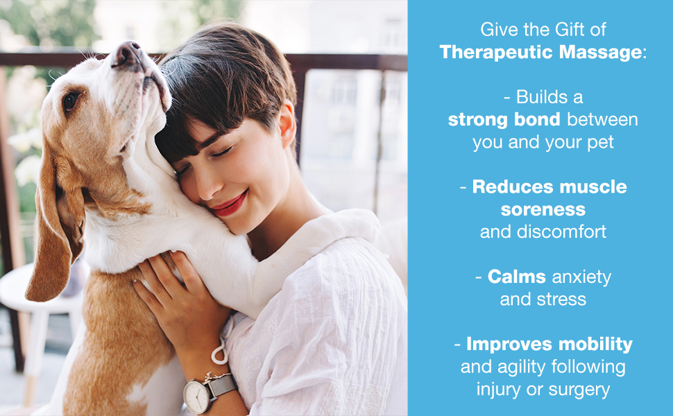 Tilcare's pet shower massager offers the gift of therapeutic massage also promotes a strong bond. 