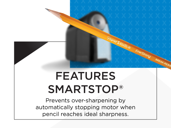 features benefits smartstop automatic electric sharp pointy lead colored pencils homework test study