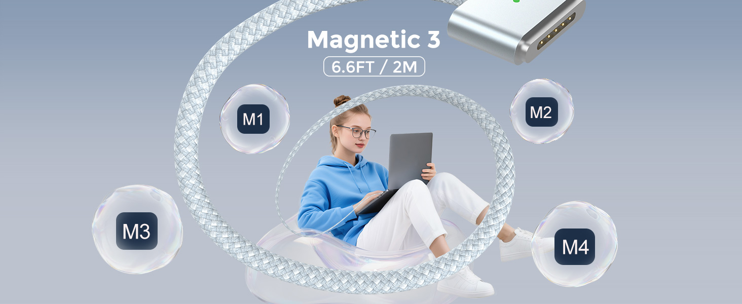 macbook magnetic cable