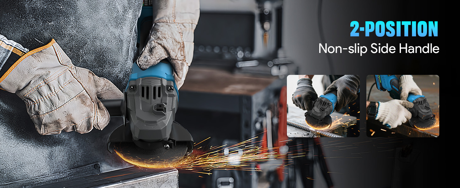 cordless angle grinder