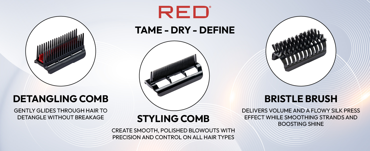 RED by KISS 1875 Ceramic Ionic Hair Styler