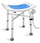 Bath Seat Bathroom Bathtub Foldable Shower Chair Stool for Adults,Seniors and Disabled, Elderly T...