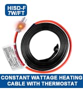 constant wattage heat cable