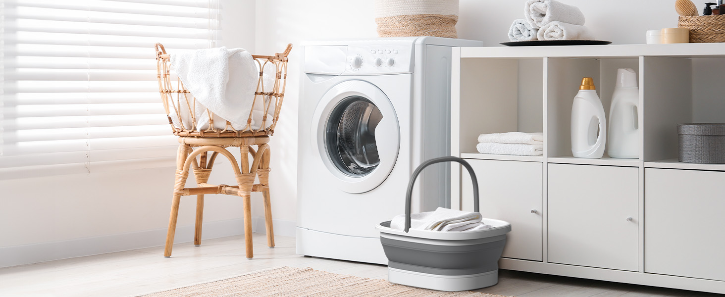 Laundry BasketNekteck Foot Soaking Tub Collapsible Bucket