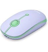 seenda MOU001 Bluetooth Wireless Mouse,3-Device Connection (USB&amp;Dual Bluetooth), Ergonomic Mouse ...