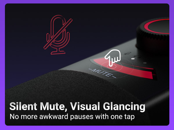 gaming mic with mute