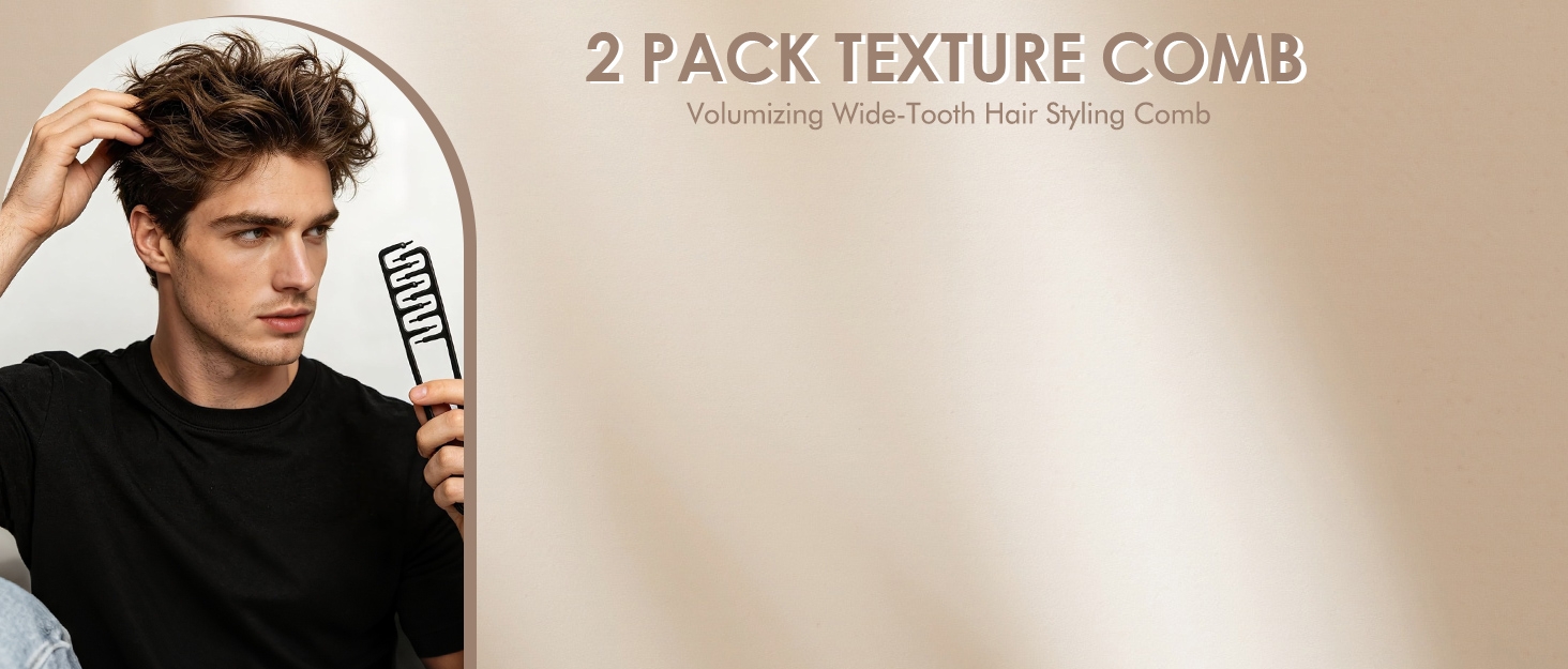 texture comb for men