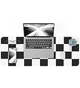 Non-Slip Desk Pad, Mouse Pad, Waterproof PU Leather Desk Protector, Large Desk Blotter, Easy Clea...