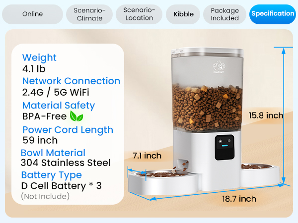 cat food dispenser automatic