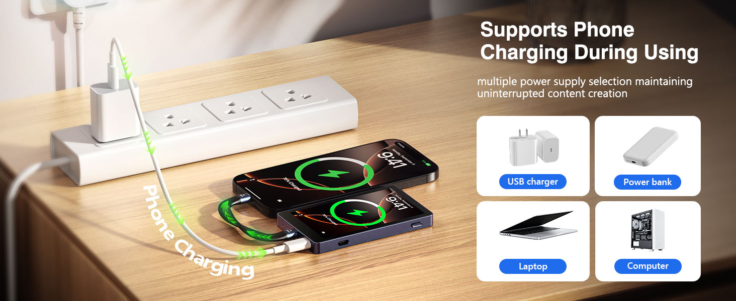 selfie monitor screen