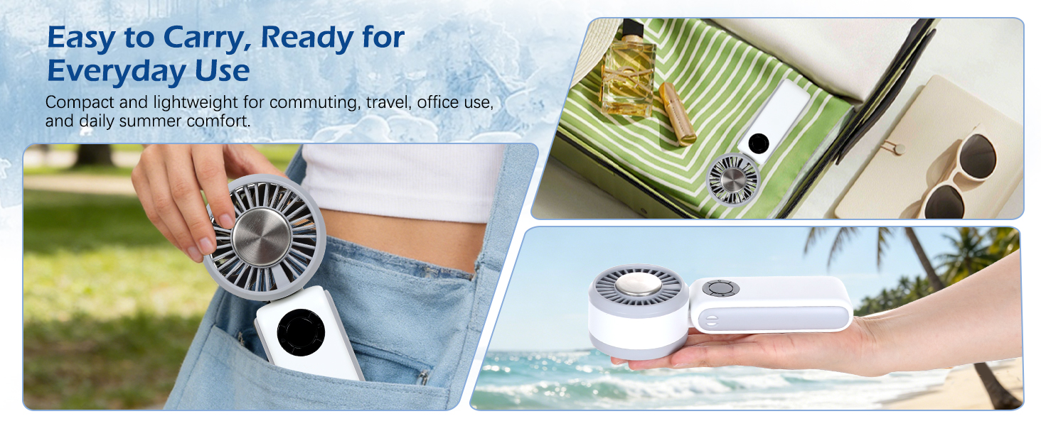 foldable portable fan