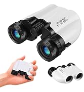 Compact 10x22 BAK4 Prism Binoculars for Adults&amp;Kids - FMC Multi-Coated Optics, Lightweight (142g)...