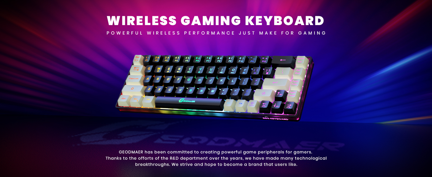 wireless gaming keyboard
