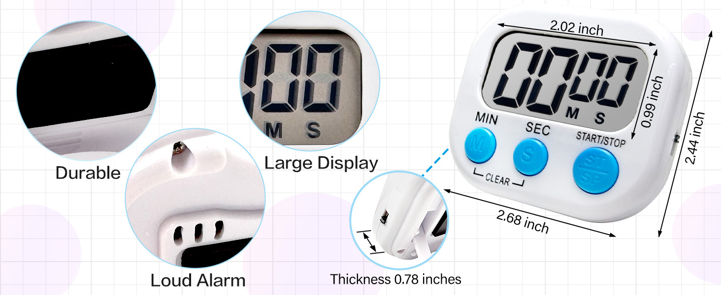detail of timers bulk