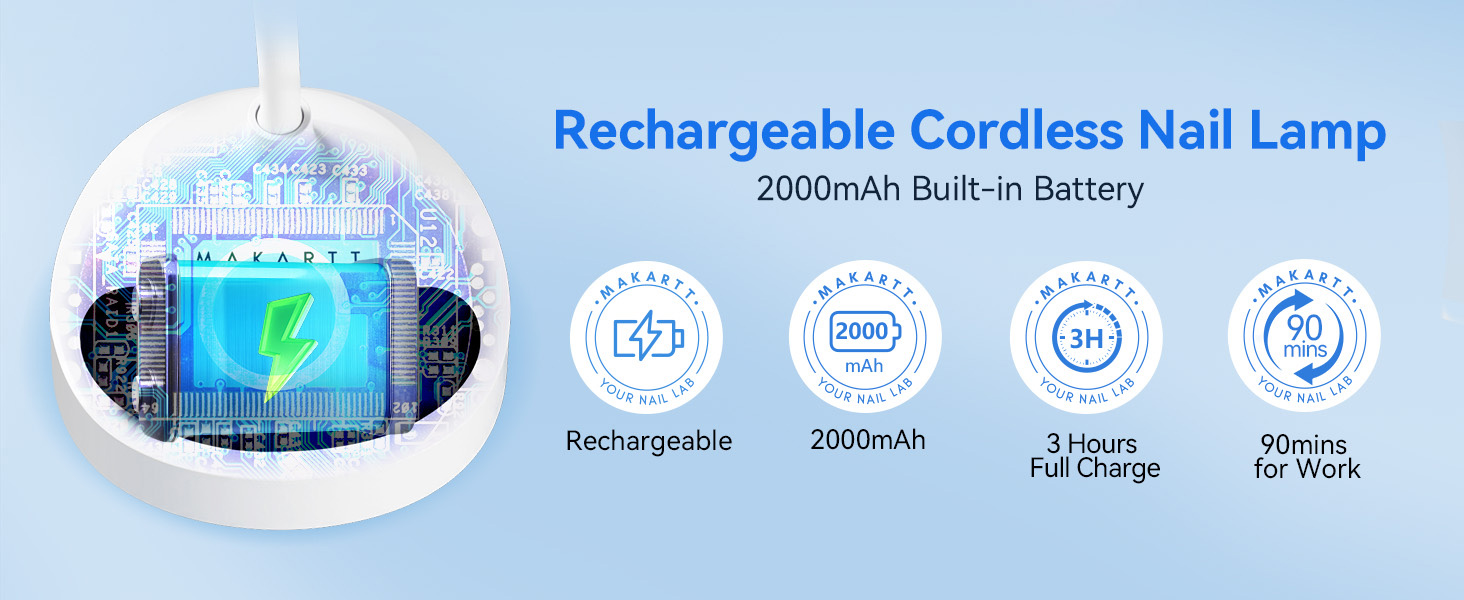 cordless uv led nail lamp led nail light for gel nails