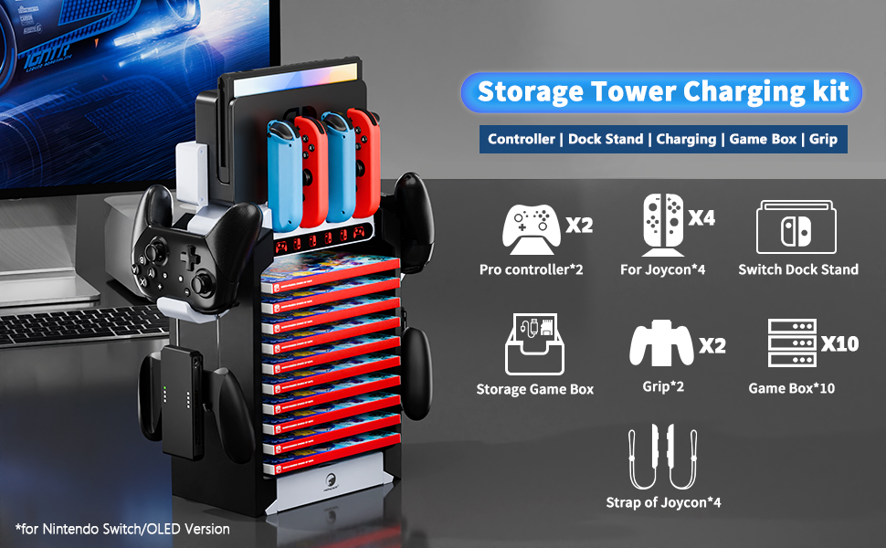 nintendo switch organizer