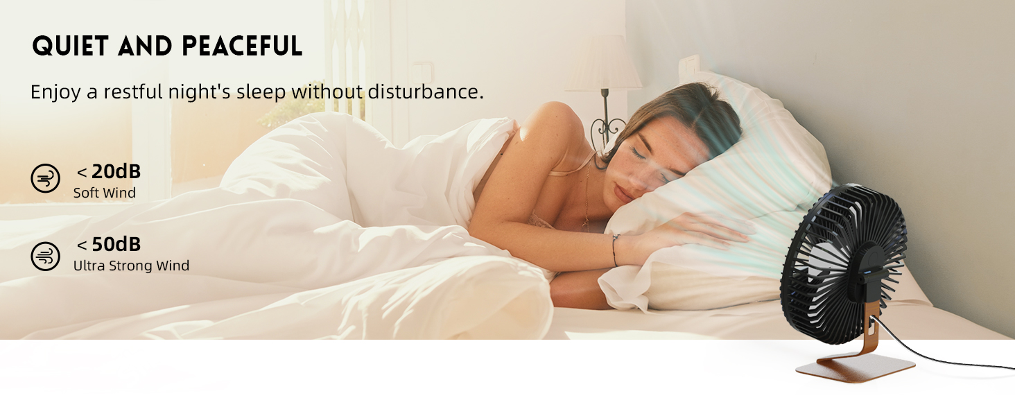 usb desk fan 6 inch fan ultra quiet desk fan office fan for desk