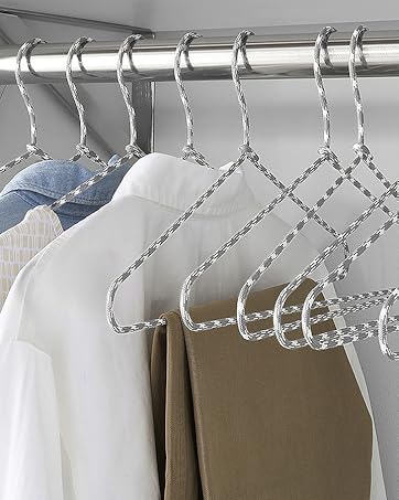 Fabric Hangers Plastic Velvet Satin Rubber Metal Heavyweight Back to School College Home Office