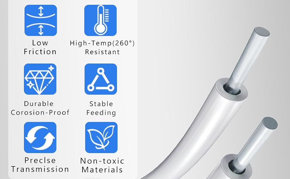 ptfe tube for 1.75mm filament ptfe tube bowden tube