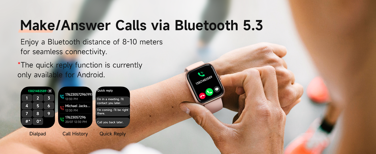 Smart Watches for Women Android &amp;amp; iPhone, 1.8&amp;#39;&amp;#39; Alexa Built-in Smartwatch with Bluetooth Calls