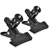 UTEBIT 2 Packs Camera Clip, Camera Mounts Clamps with 360° Swivel Mini Ball Head, 1/4'' Screw Cli...
