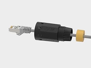 Step 3: Thread through the waterproof shell