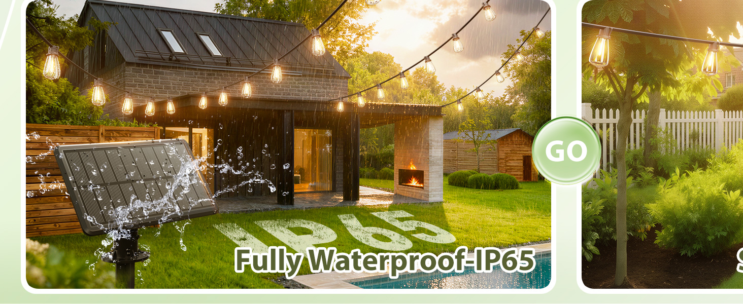 solar string lights outdoor