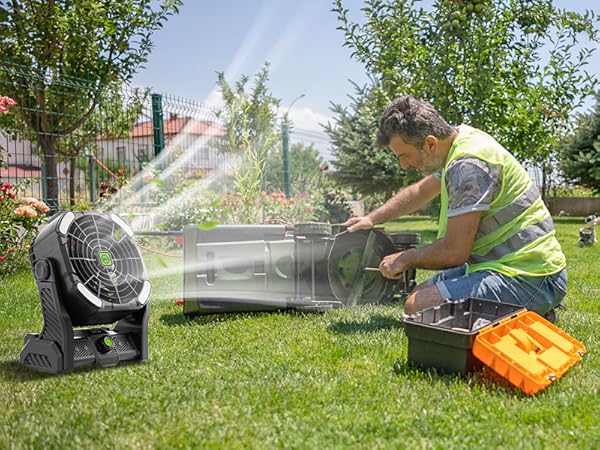 rechargeable fan