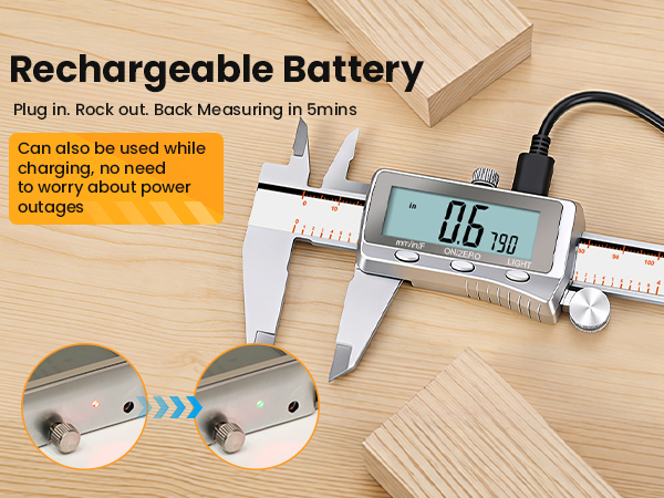 Rechargeable Digital Caliper