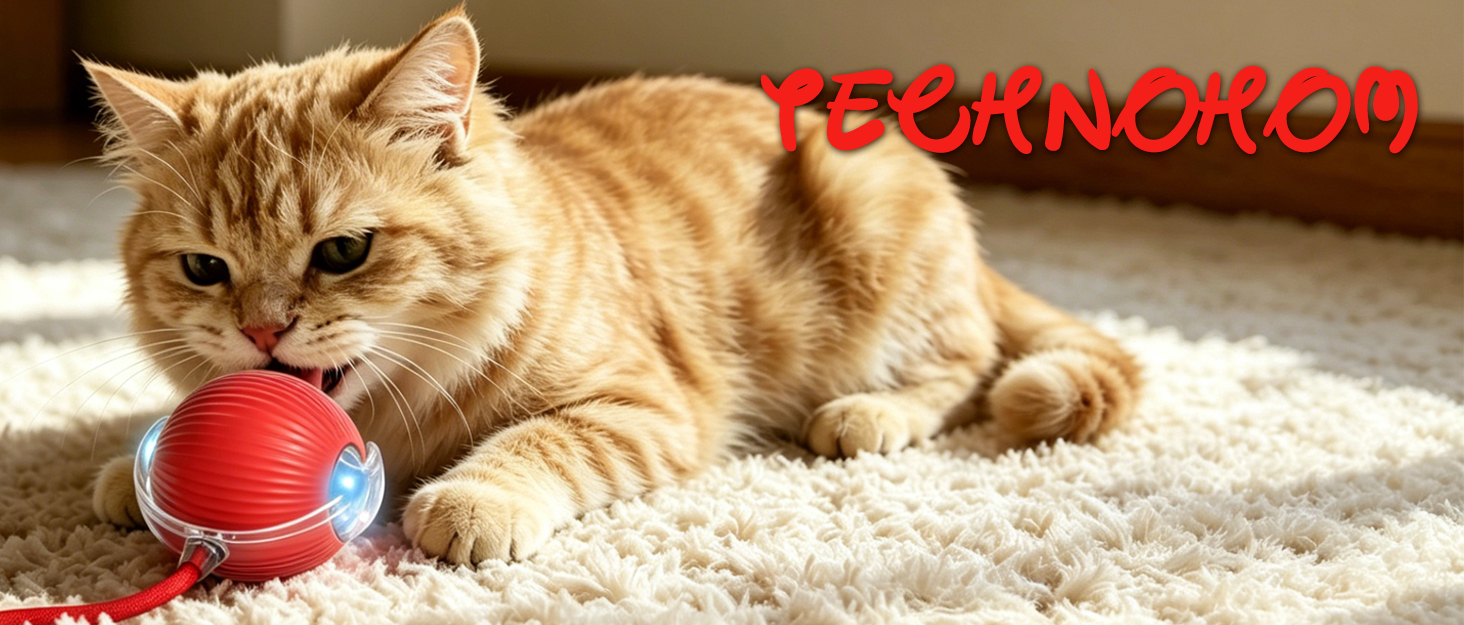 automatic cat toy balls