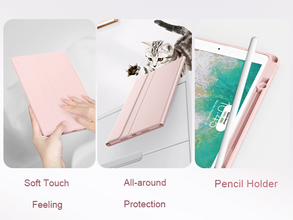 pink keyboard for ipad 7th gen